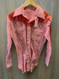 Red Plaid Western Shirt