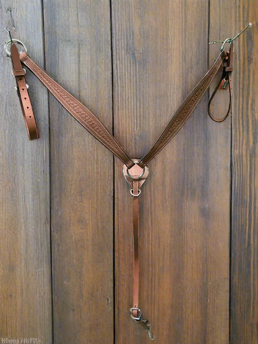Light Oil Basketweave Breastcollar