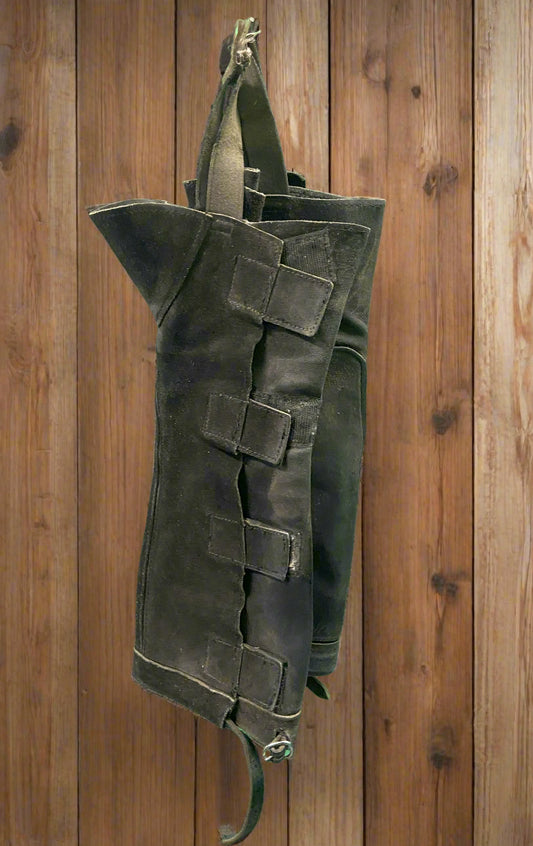 Suede/Leather Half Chaps