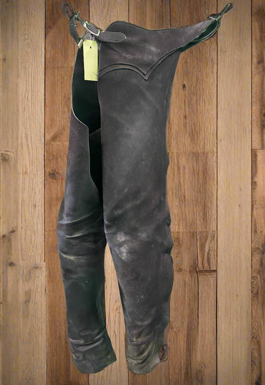 Smooth Dark Brown Chaps