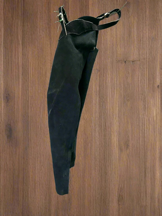 Smooth Black Chaps