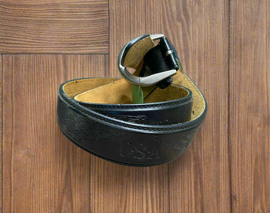 Men's USA Leather Belt