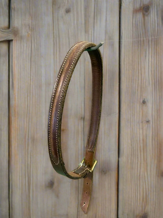 Raised Leather Collar