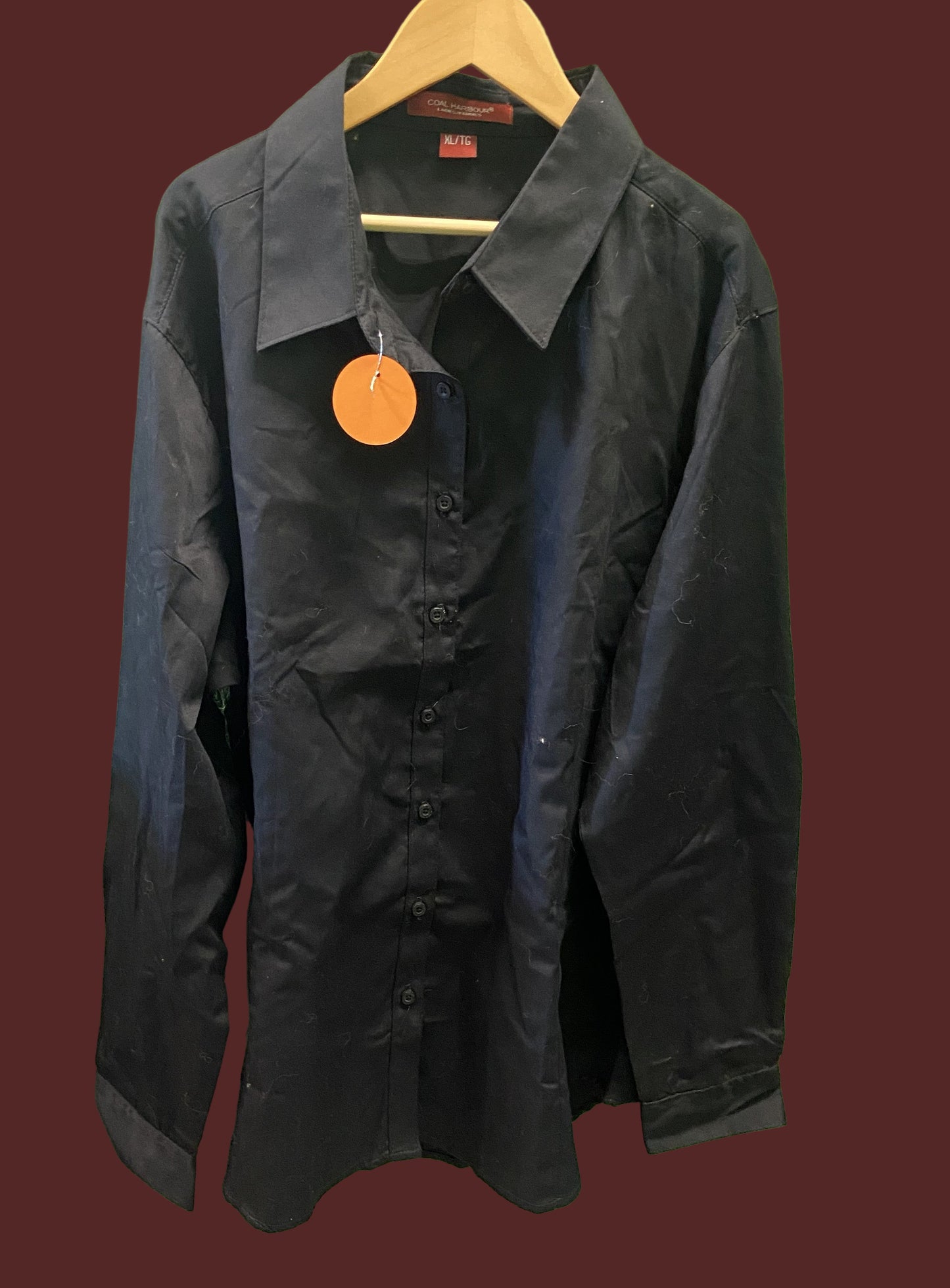 Chemise western noire pour femme