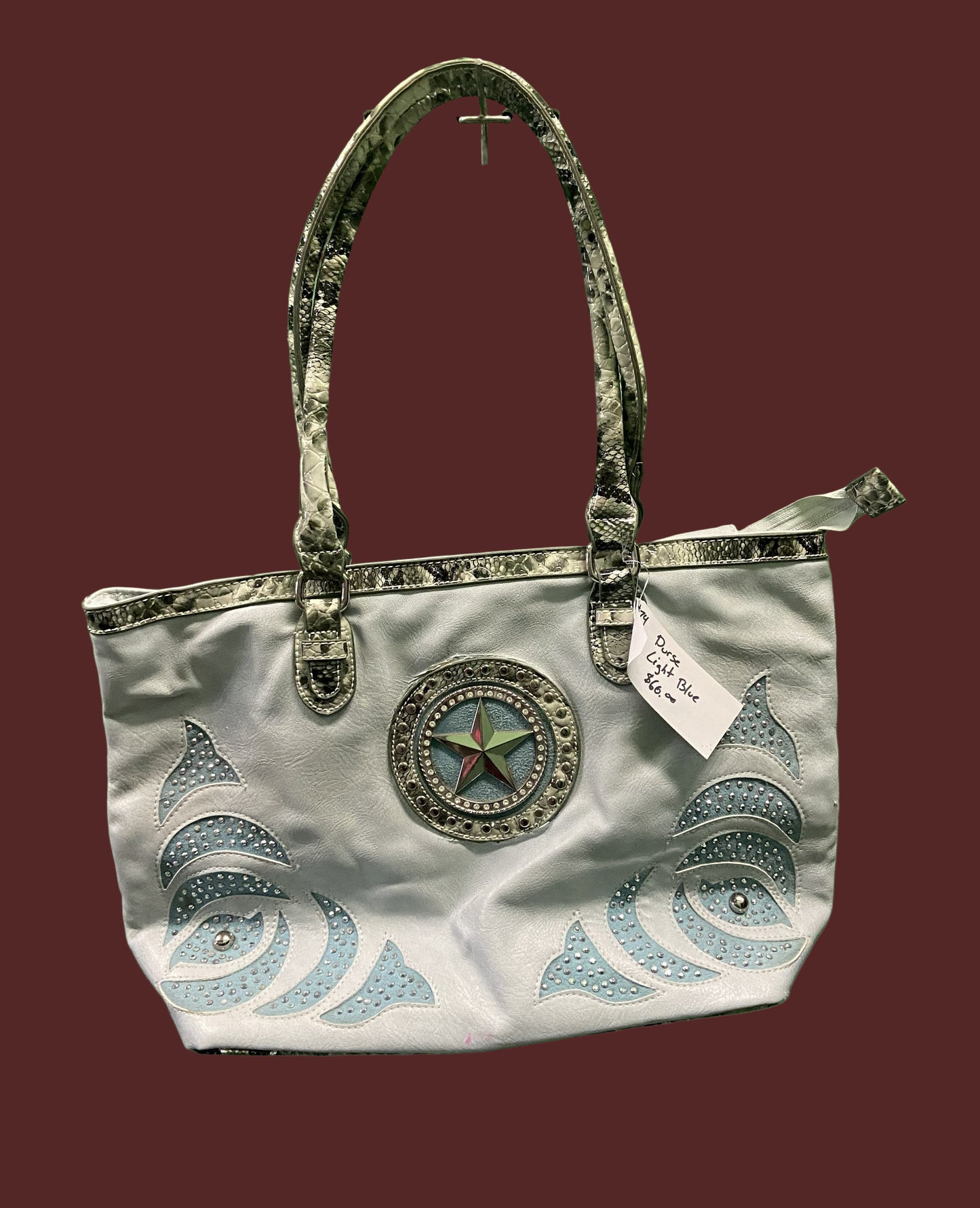 Sac à main bleu