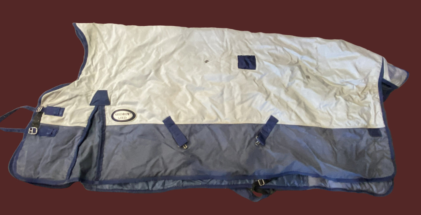 81" High Neck Shedrow Gold 300g Winter Blanket