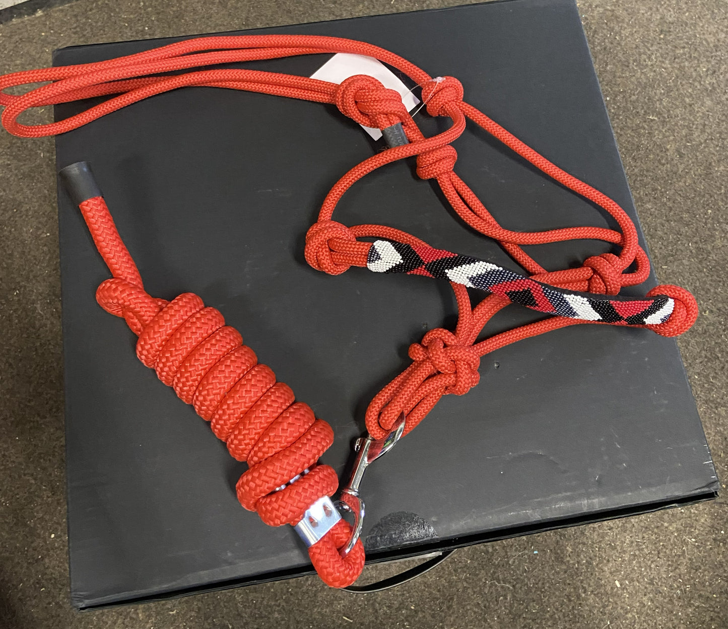 Licols en corde perlée avec laisses