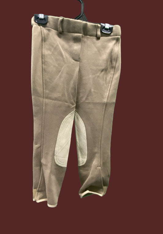 Culotte d'équitation Equigear pour enfant avec renforts aux genoux