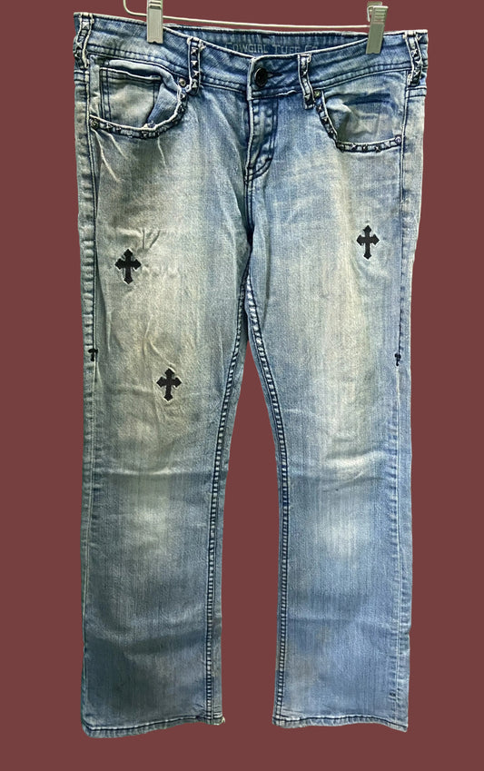Jeans robustes de cowgirl