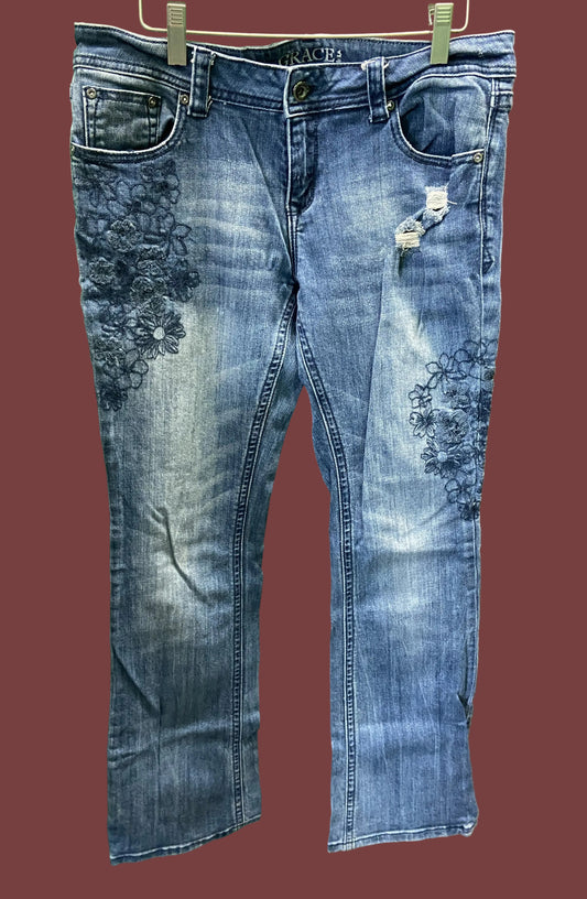 Grace en jeans LA