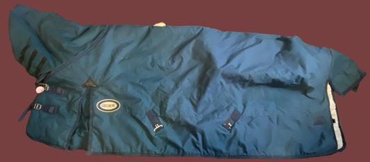 78" Heavy Weight Shedrow Turnout w/Attached Hood