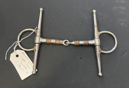 Full Cheek Copper Roller Snaffle