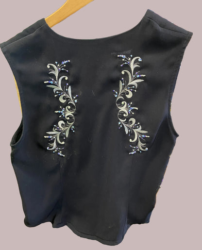 Embroidered Vest