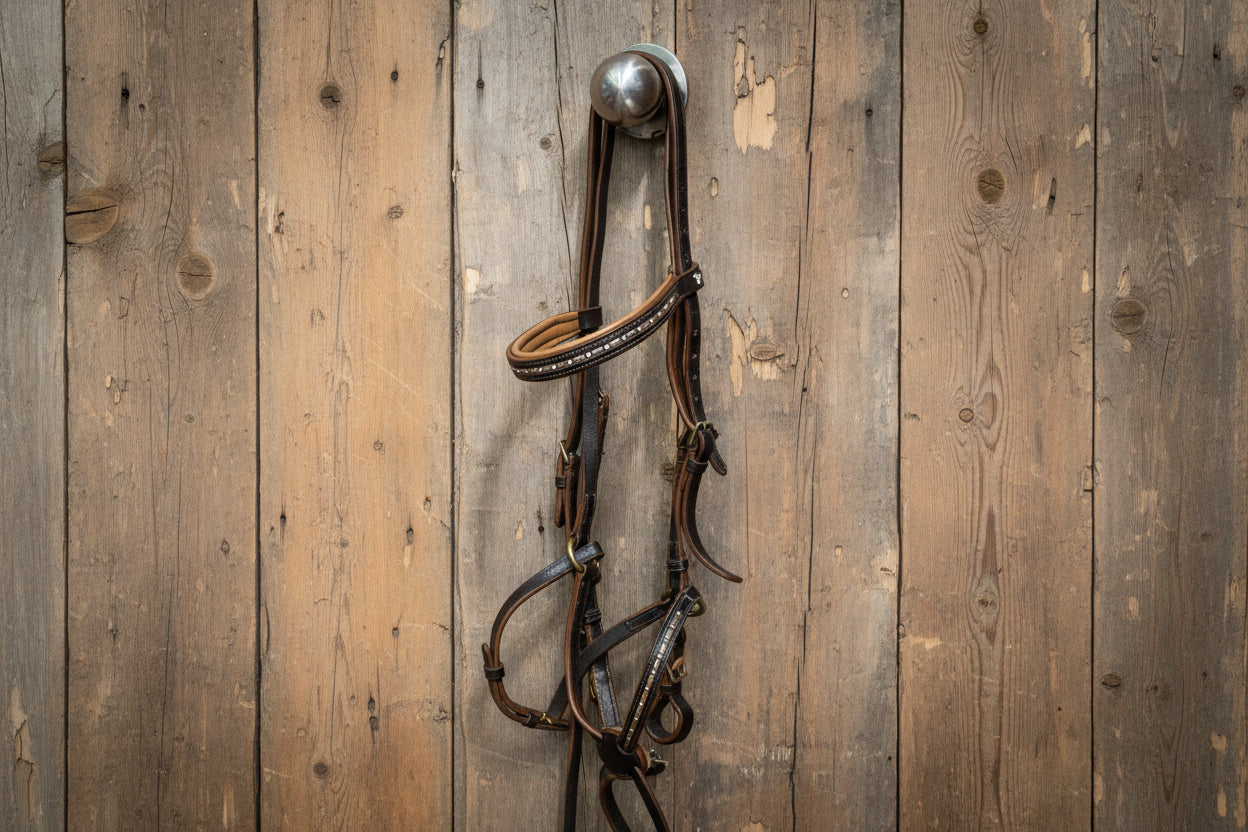 Blingy Crystal Figure 8 Bridle