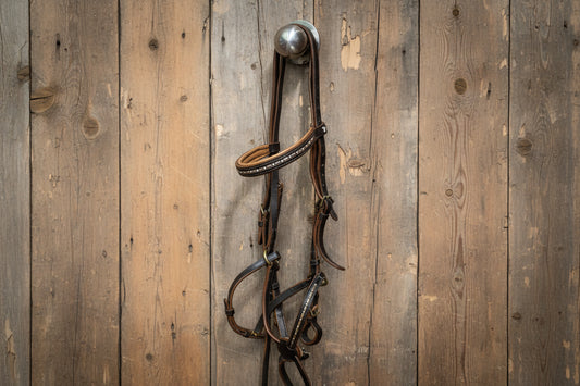 Blingy Crystal Figure 8 Bridle