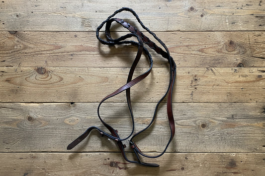 Leather Laced Reins