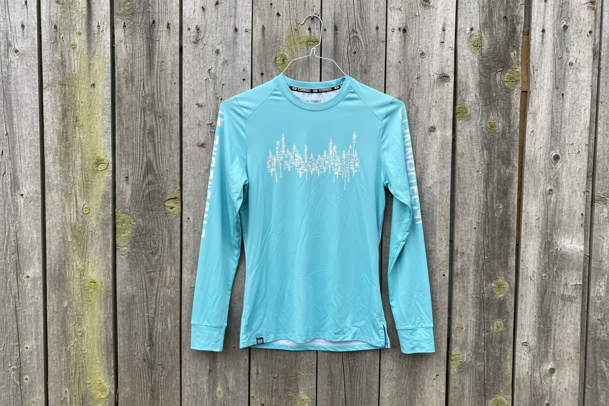 Turquoise Sunshirt- Small