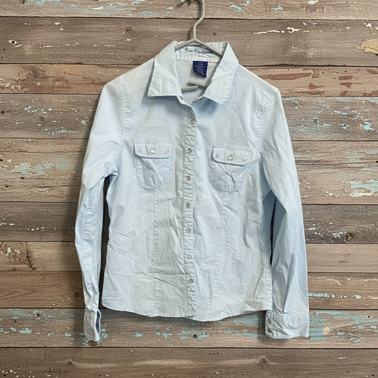 Light Blue Western Shirt