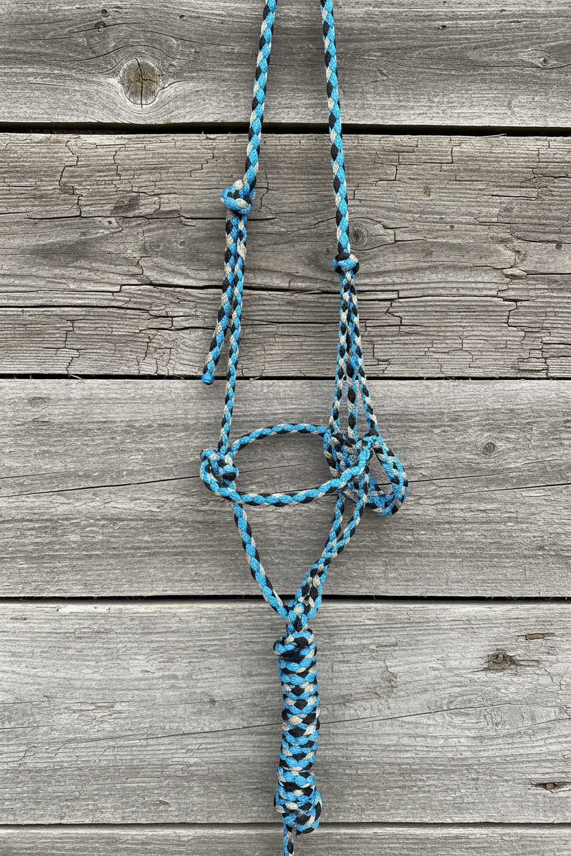 Mule Tape Halter w/Lead