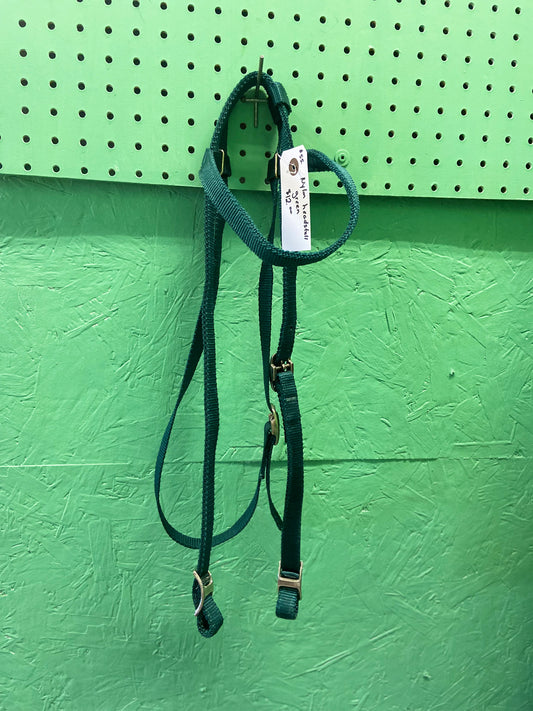 Green Nylon Headstall