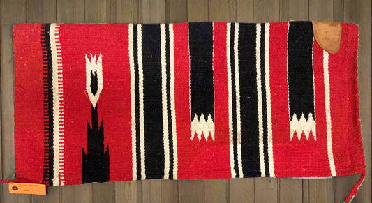 Red/Black Saddle Blanket