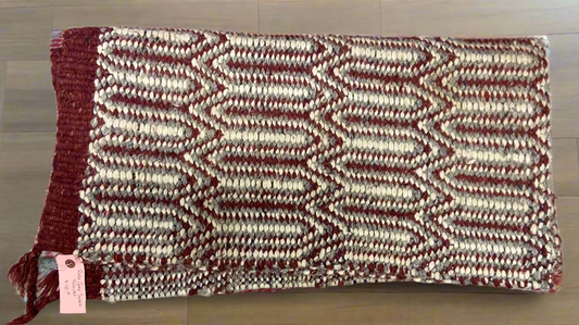 Red/Grey Saddle Blanket