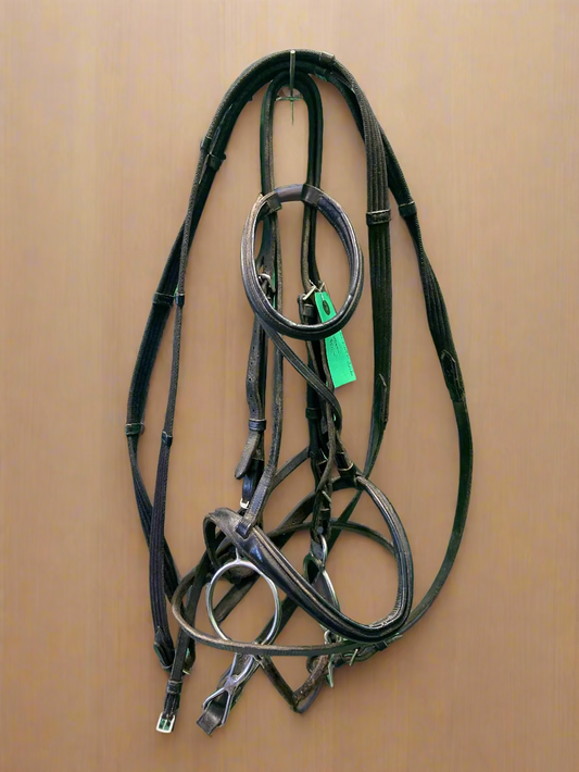 Harmohn Kraft "Regal" Bridle w/Reins & Bit