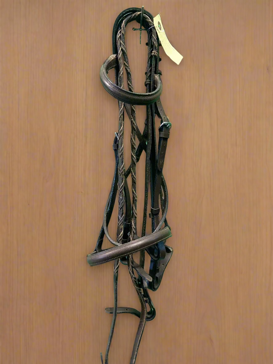 Cob Bridle with Laced Reins