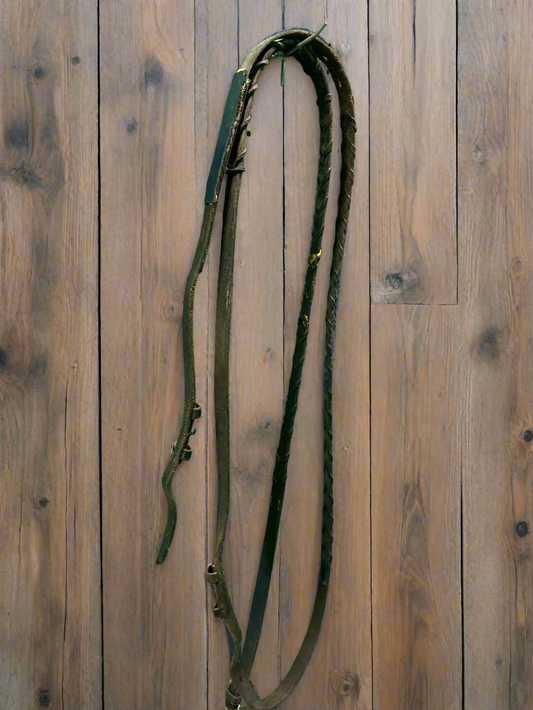 Leather Laced Reins