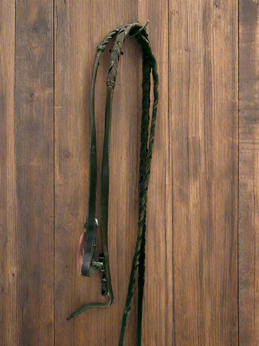Leather Laced Reins