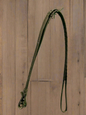 Leather Laced Reins w/Herringbone Accent