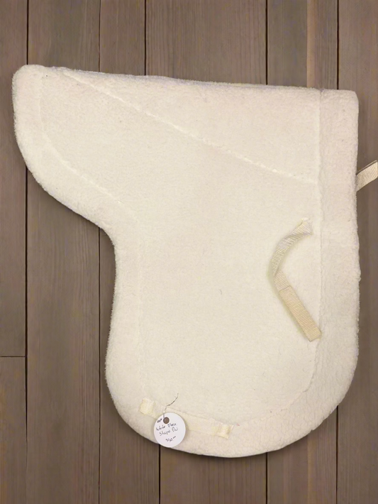 Fleece Shaped Dressage Length Pad