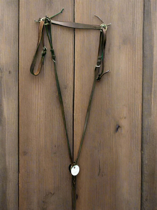 Fancy Stitch Leather Breastplate