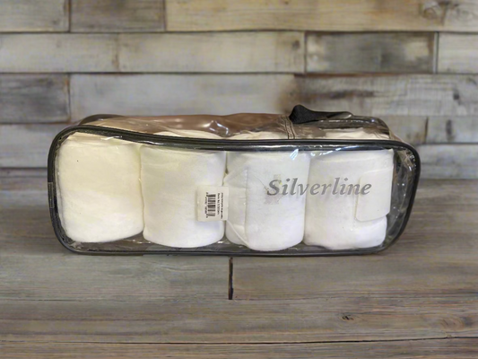 New! White Polo Wraps-Pony