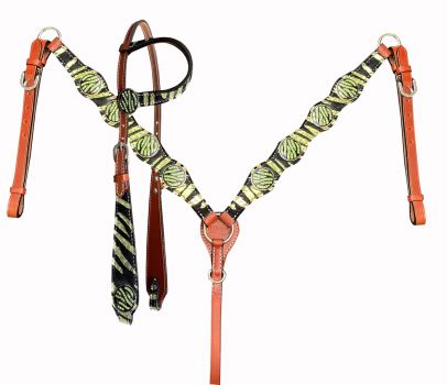 Neon Green Zebra Set
