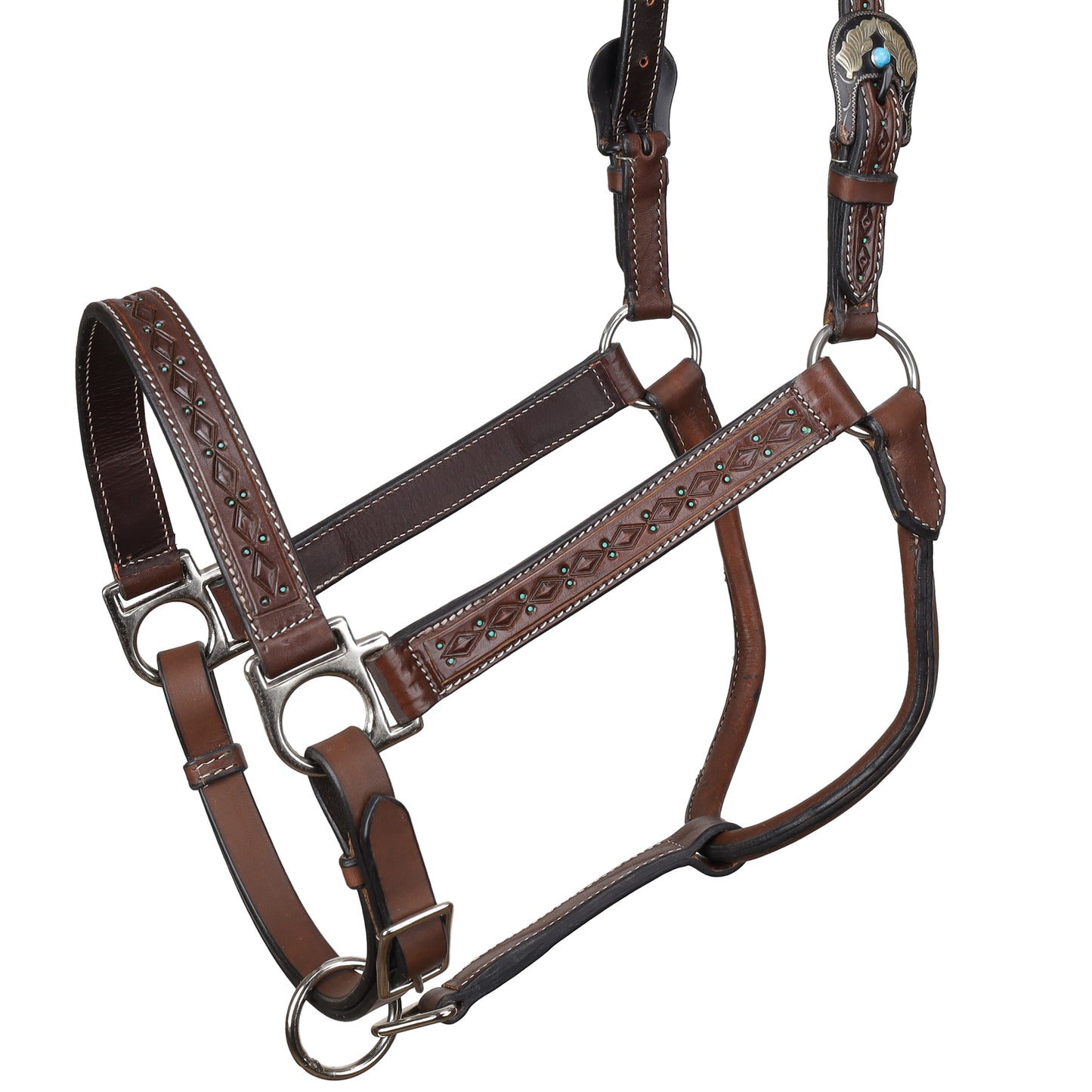 Diamond Argentina Cow Leather Halter