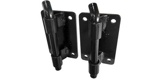 Diamond Bar Gate Wall Bracket Pair