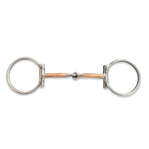 Offset Copper D-Ring Snaffle