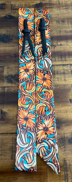 Filigree Floral Nylon Billet Set