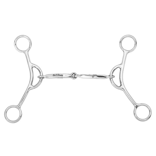 Western Gag Bit w/Square Snaffle Mouthpiece