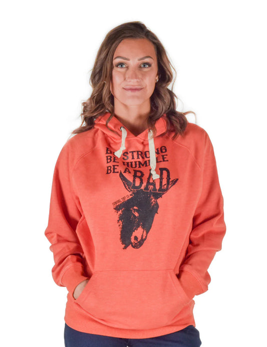 Cowgirl Tuff "Be Strong, Be Humble, Be Bad Ass" Hoodie