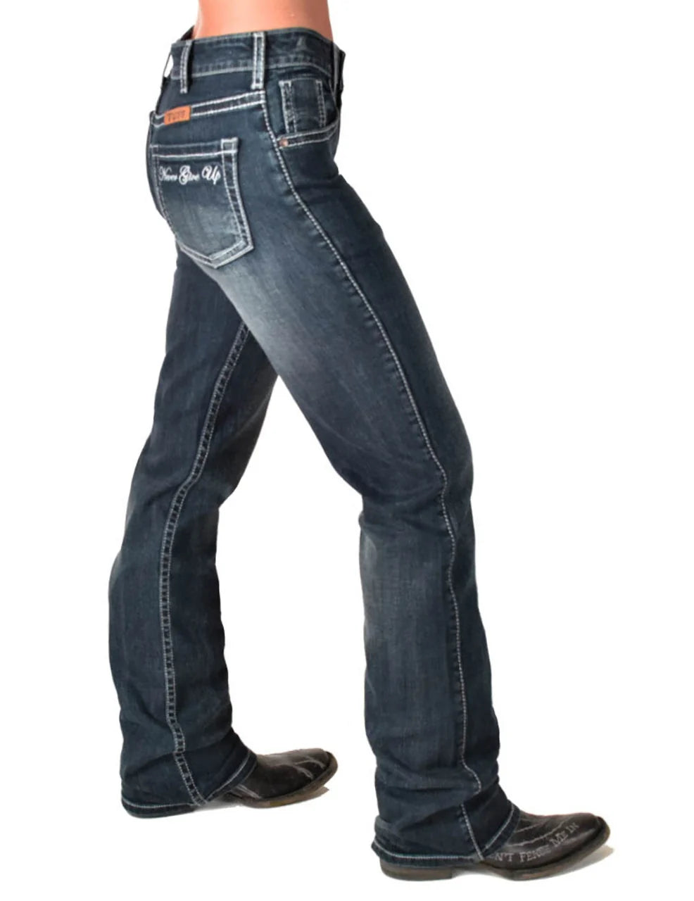 Cowgirl Tuff Ladies Never Give Up