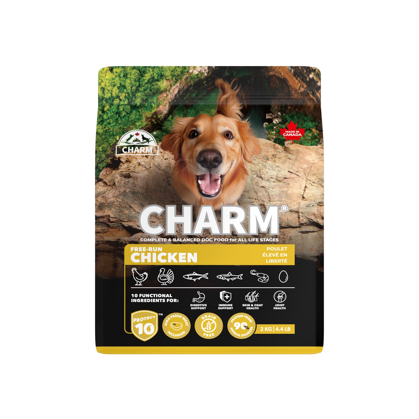 Poulet fermier Charm - 10 kg