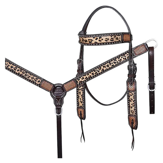 Cheetah Set *Curved Breastcollar*