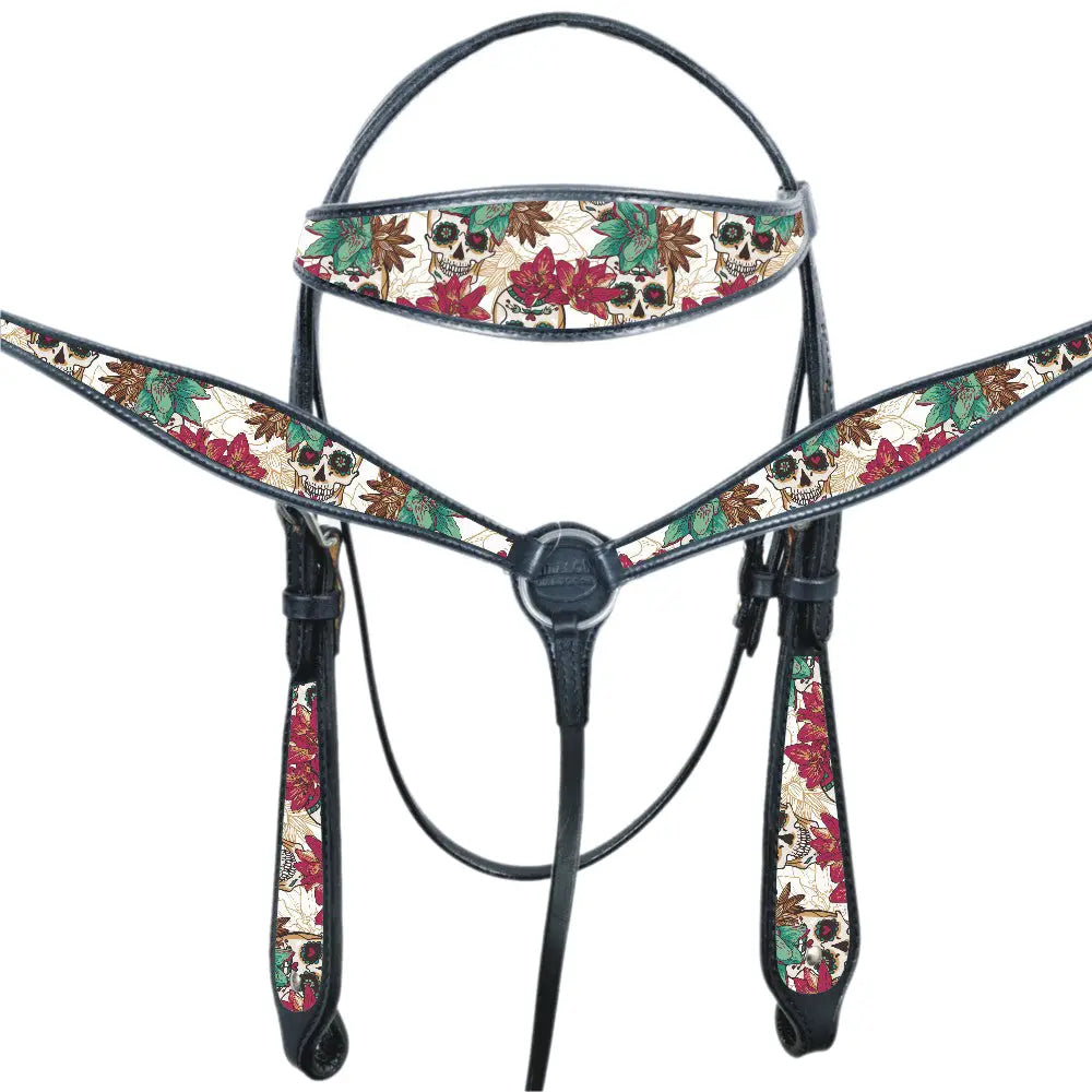 Ensemble Fleur et Crâne