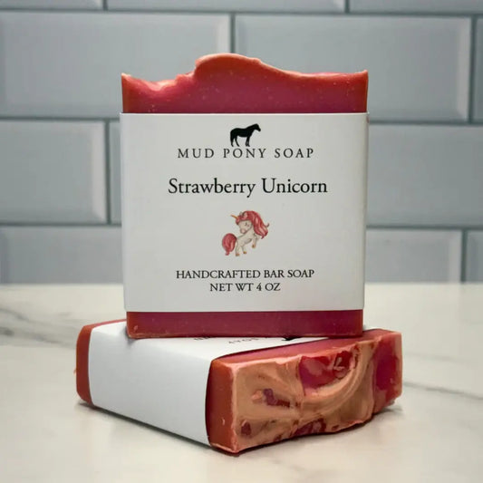 Mud Pony Soap- Strawberry Unicorn