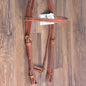 3/4' Hermann Oak Leather Quick Change Browband Headstall