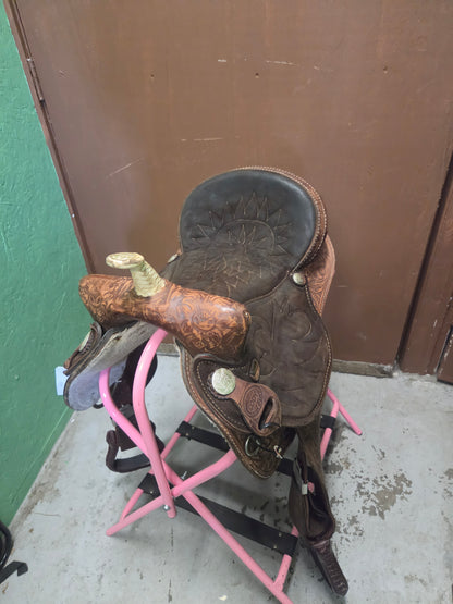 15" Cody Barrel Saddle